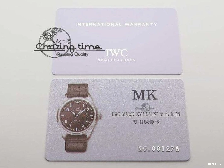 MIROTIME 0721 Mark XVII 1:1 MK Maker Best Edition SS Black Dial On Black Leather Strap A Sporty 7372